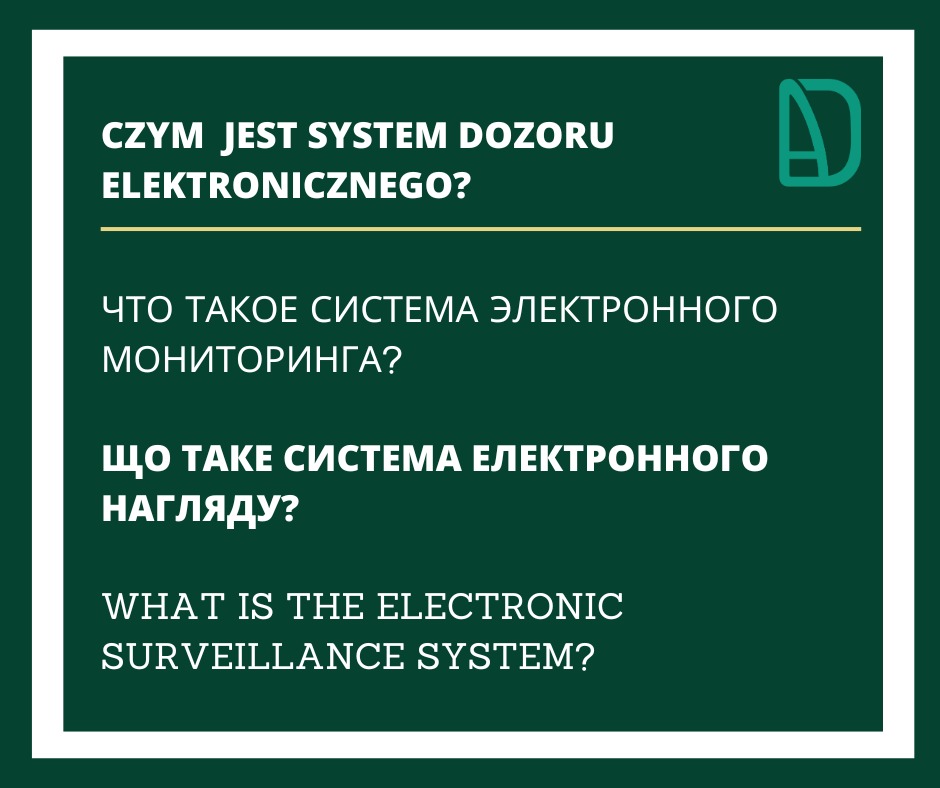 CZYM JEST SYSTEM DOZORU ELEKTRONICZNEGO (SDE)?